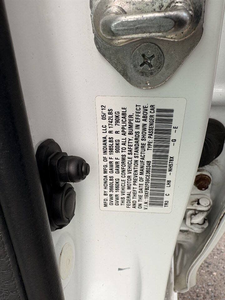Used 2012 Honda Civic LX image 32