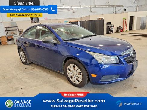 Used 2012 Chevrolet Cruze LS w/ Connectivity Package FWD image 5