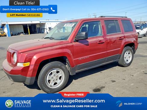 Used 2016 Jeep Patriot Sport w/ Power Value Group FWD image 1