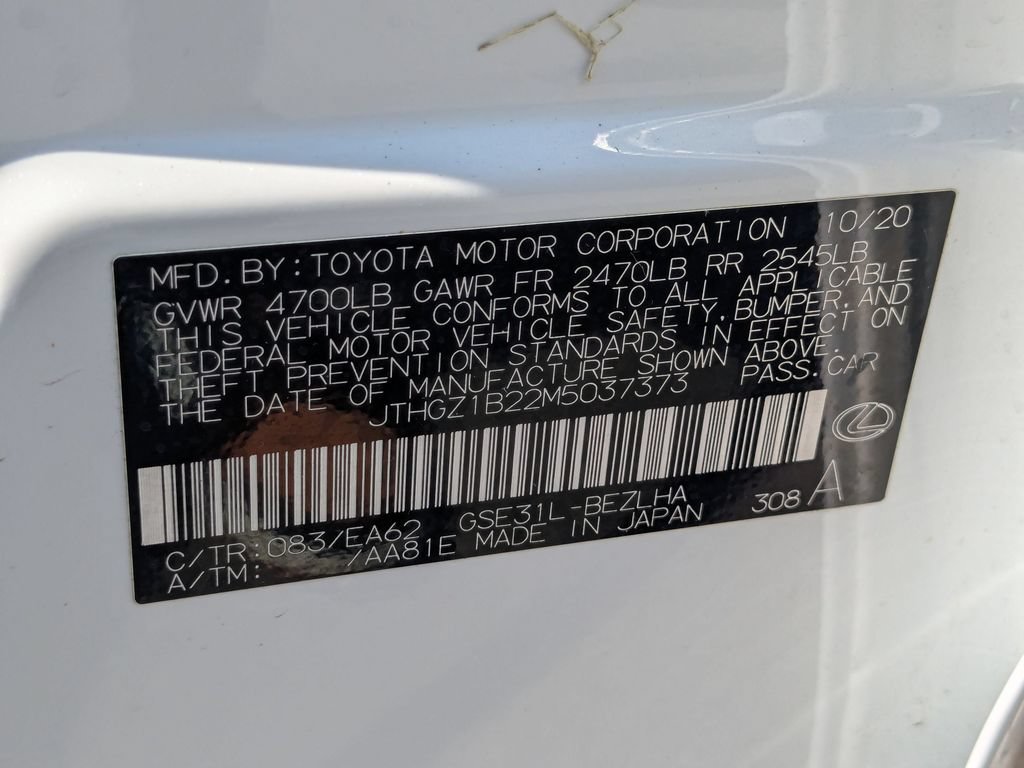 Used 2021 Lexus IS 350 F Sport w/ Accessory Package RWD image 26