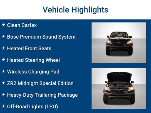 Used 2020 Chevrolet Colorado ZR2 w/ ZR2 Midnight Special Edition AWD/4WD image 3