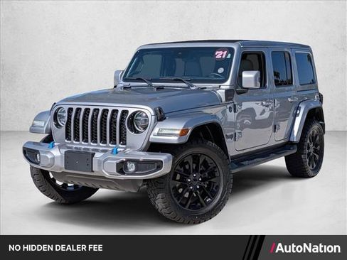 Used 2021 Jeep Wrangler Unlimited Sahara AWD/4WD image 1