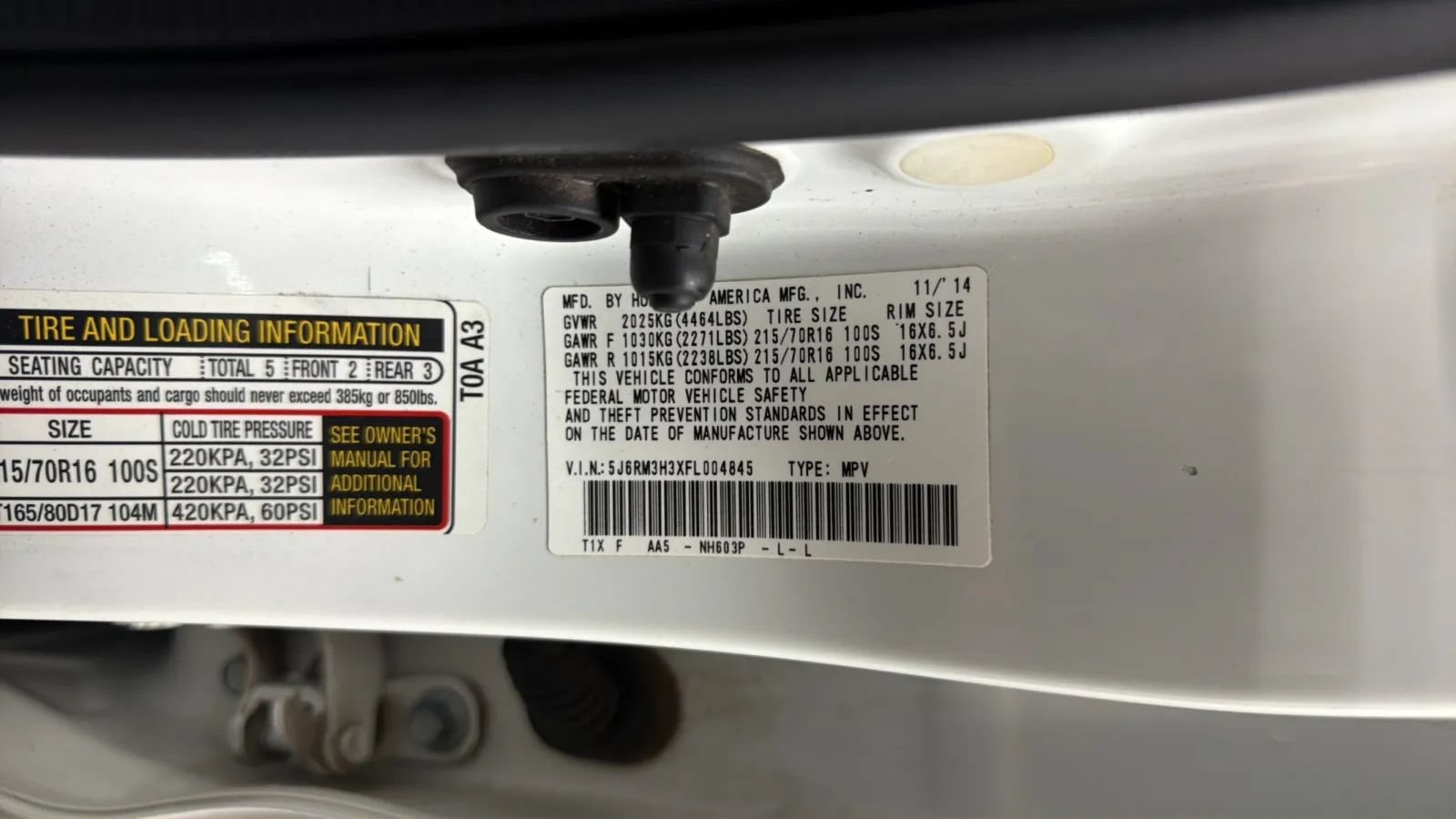 Used 2015 Honda CR-V LX image 24