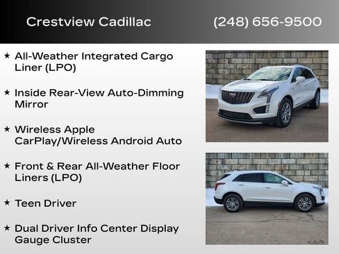 Certified 2023 Cadillac XT5 Premium Luxury w/ LPO, Floor Liner Package image 36