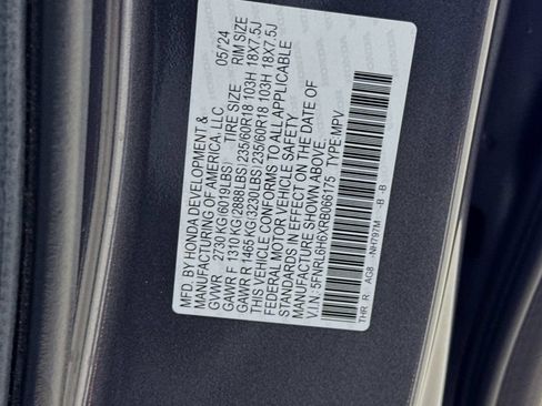 Used 2024 Honda Odyssey EX-L image 45