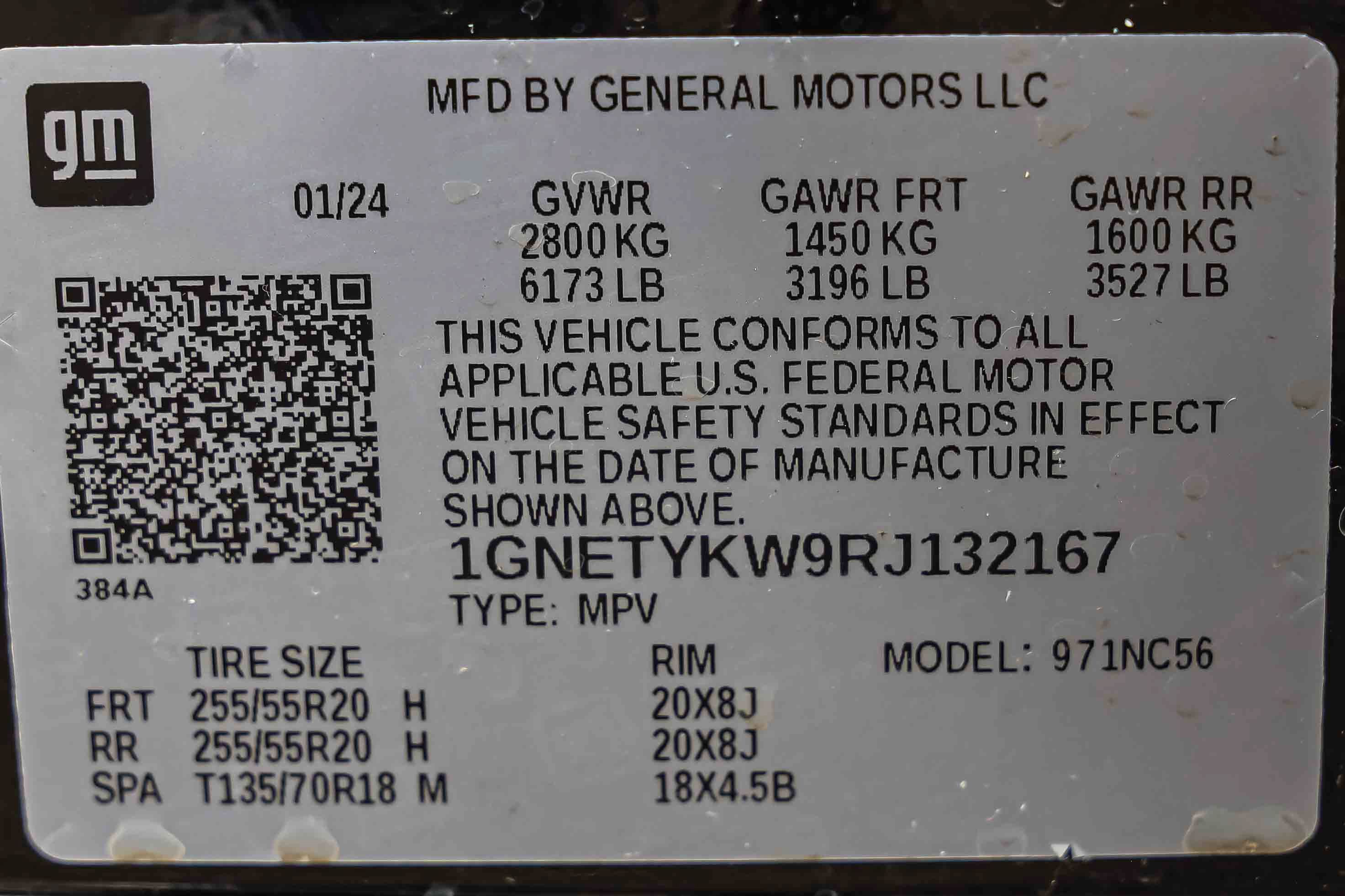 Used 2024 Chevrolet Traverse RS w/ LPO, Floor Liner Package AWD/4WD image 30