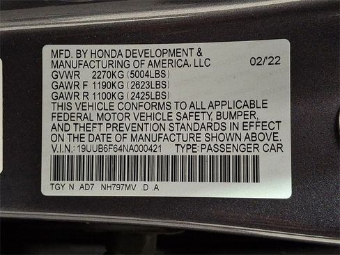 Used 2022 Acura TLX SH-AWD w/ Advance Package image 30