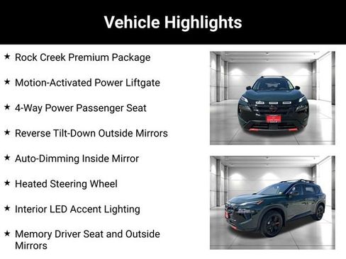 New 2026 Nissan Rogue SV w/ Rock Creek Premium Package AWD/4WD image 2