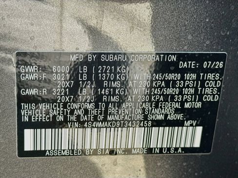 New 2026 Subaru Ascent Touring AWD/4WD image 44