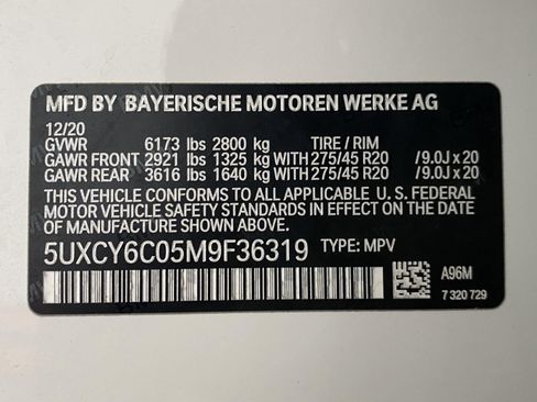 Used 2021 BMW X6 xDrive40i w/ Executive Package AWD/4WD image 35