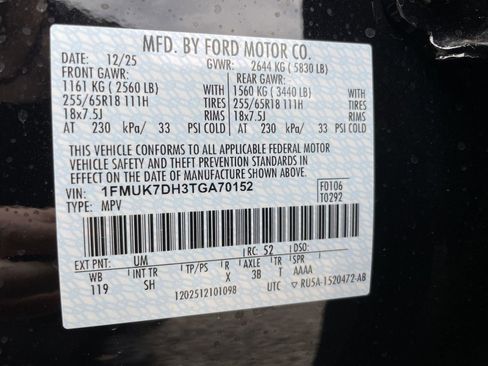 New 2026 Ford Explorer Active w/ Active Comfort Package RWD image 11