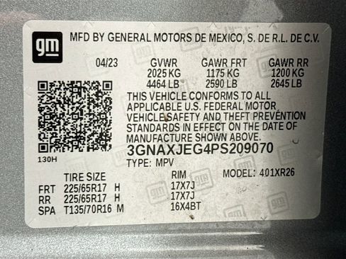 Used 2023 Chevrolet Equinox LT w/ Driver Convenience Package FWD image 27