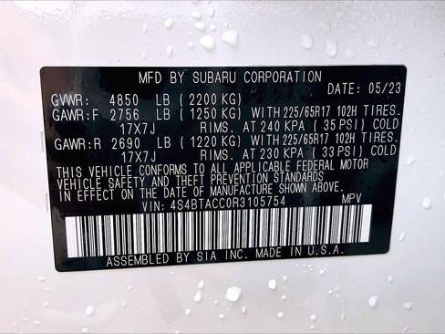 Certified 2024 Subaru Outback Premium AWD/4WD image 30