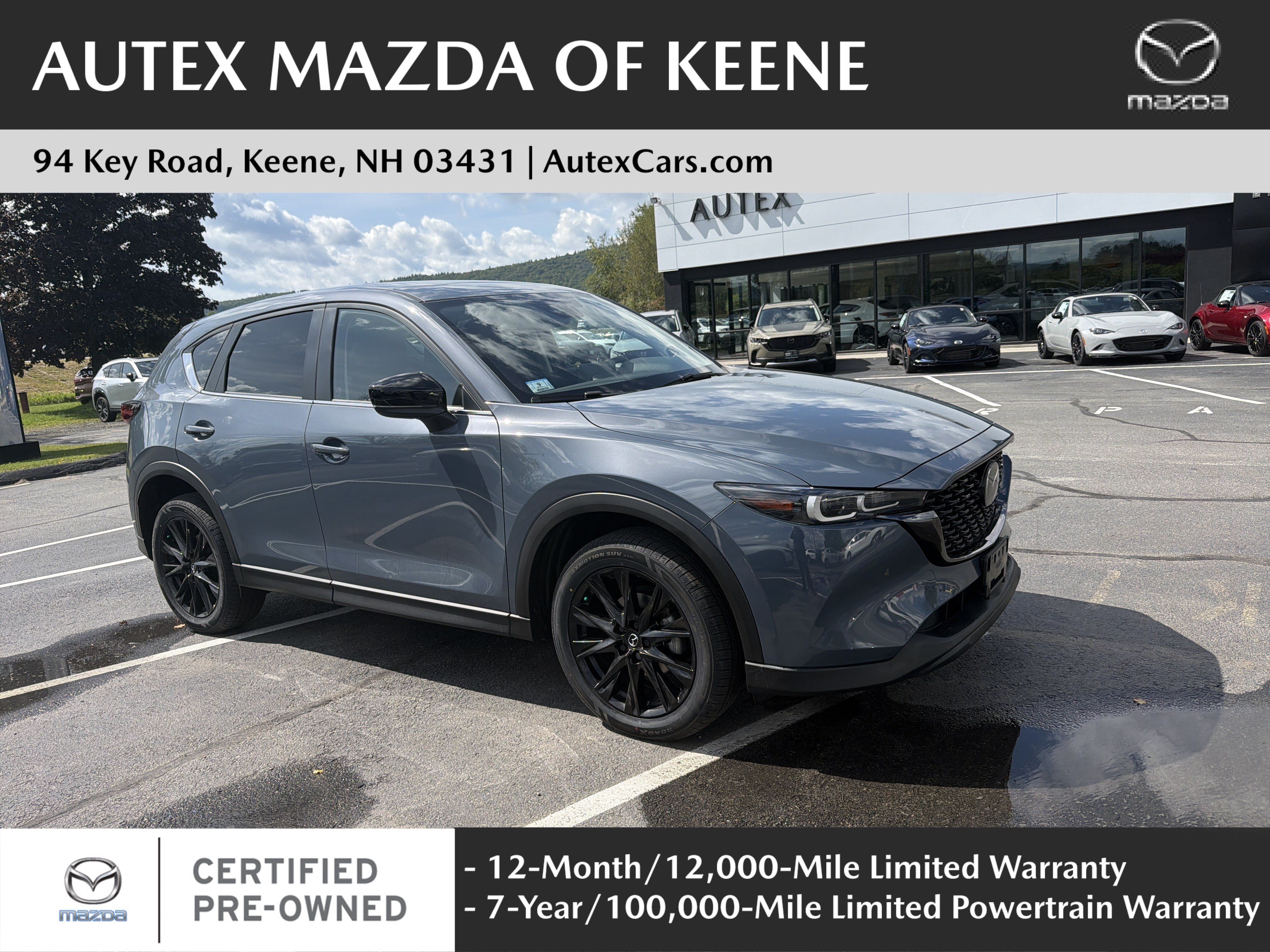 Certified 2023 MAZDA CX-5 Carbon Edition AWD/4WD image 1