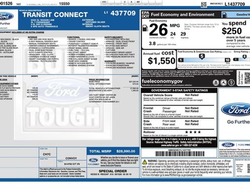 Used 2020 Ford Transit Connect XL FWD image 2