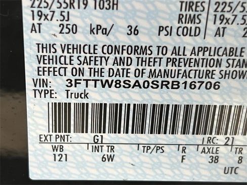 Used 2025 Ford Maverick Lariat w/ Black Appearance Package image 32