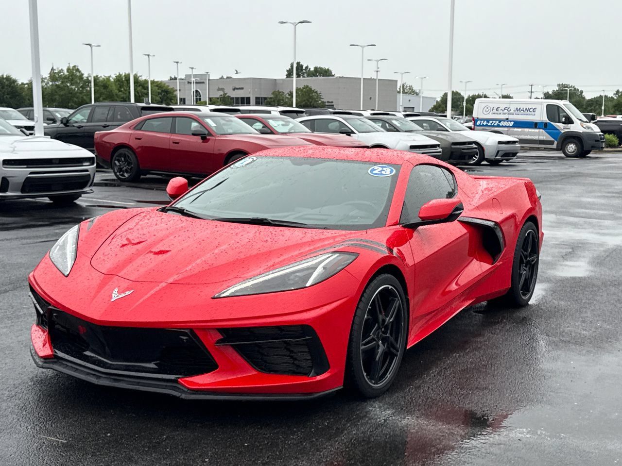 Used 2023 Chevrolet Corvette Stingray Premium Cpe w/ Chrome Exterior Badge Package RWD image 7