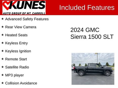 Used 2024 GMC Sierra 1500 SLT w/ X31 Off-Road Package AWD/4WD image 4