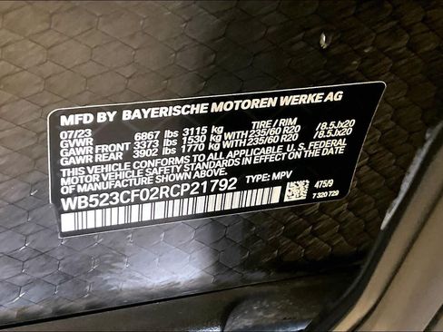 Certified 2024 BMW iX xDrive50 w/ Convenience Package AWD/4WD image 30