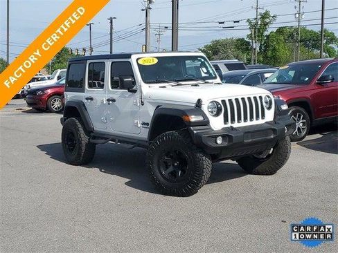 Certified 2021 Jeep Wrangler Unlimited Sport image 28