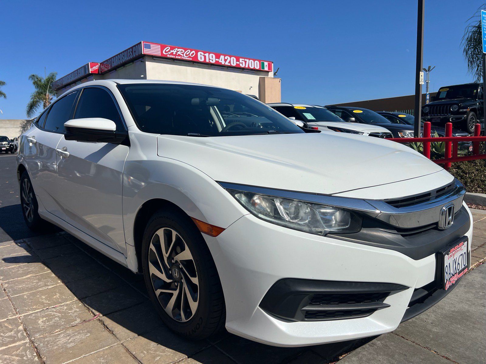 Used 2017 Honda Civic EX image 1
