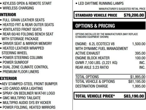 Used 2024 GMC Sierra 1500 AT4X AWD/4WD image 2