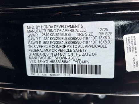 New 2025 Honda Pilot TrailSport image 19