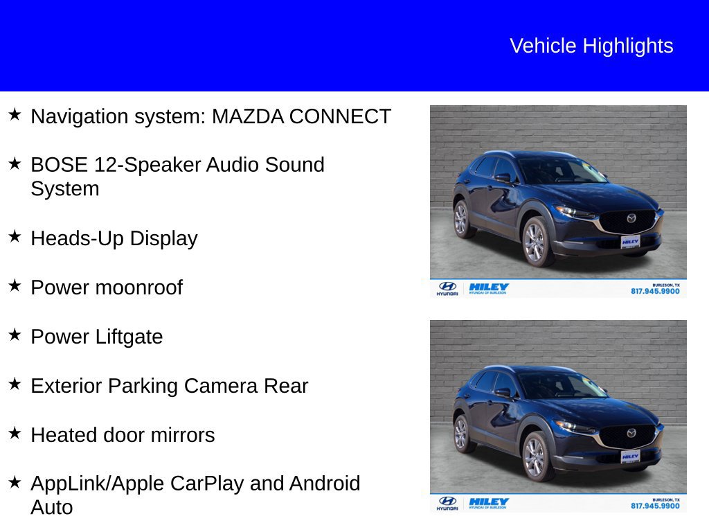 Used 2025 MAZDA CX-30 AWD 2.5 S w/ Premium Package image 11