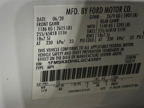 Used 2020 Ford Explorer XLT w/ Comfort Package image 24