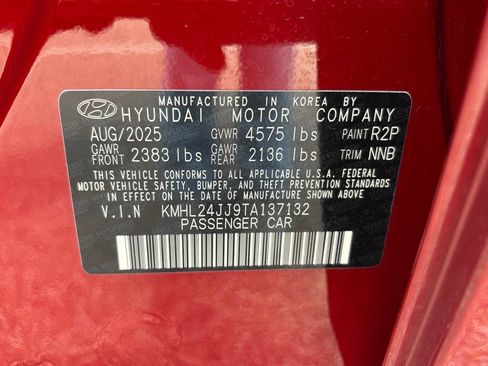Used 2026 Hyundai Sonata Blue FWD image 25
