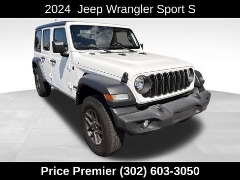 Used 2024 Jeep Wrangler Unlimited Sport AWD/4WD image 1