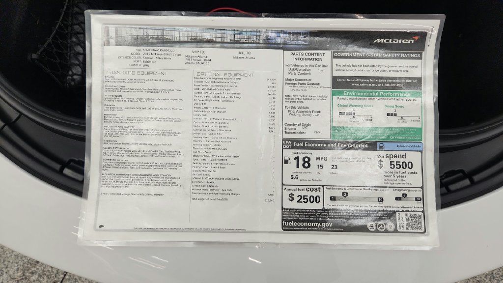 Used 2019 McLaren 600LT RWD image 45