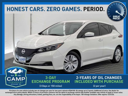 Used 2023 Nissan Leaf S FWD image 1