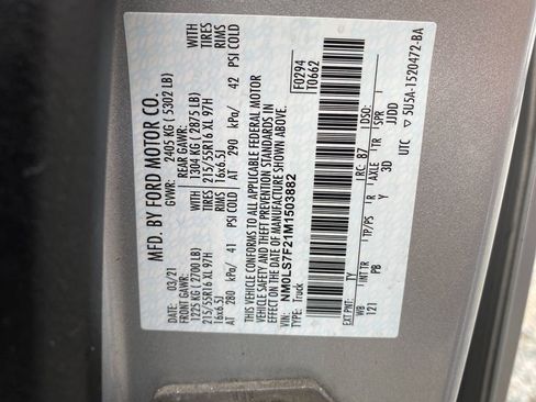 Used 2021 Ford Transit Connect XLT image 35