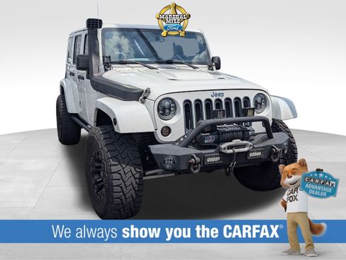 Used 2014 Jeep Wrangler Unlimited Rubicon w/ Dual Top Group AWD/4WD image 1