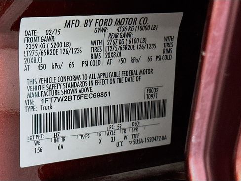 Used 2015 Ford F250 Lariat w/ Lariat Interior Package AWD/4WD image 12