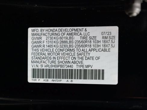 Used 2023 Honda Odyssey EX-L image 56