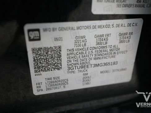 Used 2021 GMC Sierra 1500 AT4 w/ AT4 Preferred Package AWD/4WD image 40