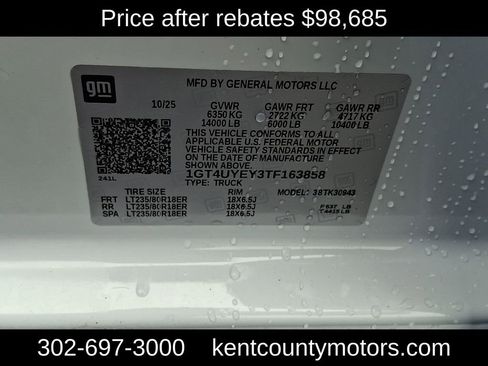 New 2026 GMC Sierra 3500 Denali Ultimate image 23