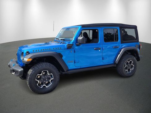 Used 2022 Jeep Wrangler Unlimited Rubicon 4xe image 3