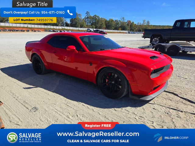Used 2020 Dodge Challenger SRT Hellcat RWD image 5