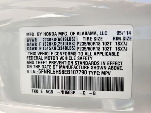 Used 2014 Honda Odyssey Touring image 32