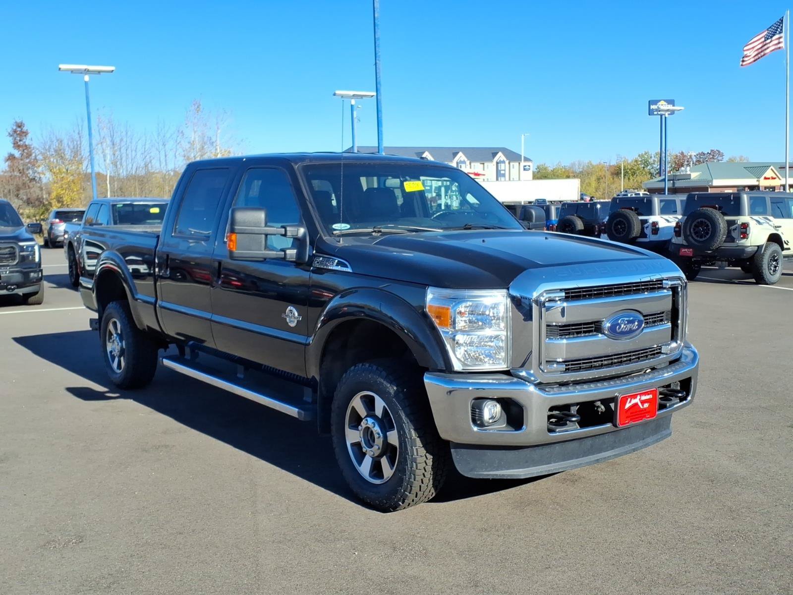 Used 2015 Ford F250 Lariat w/ Snow Plow Prep Package AWD/4WD image 8