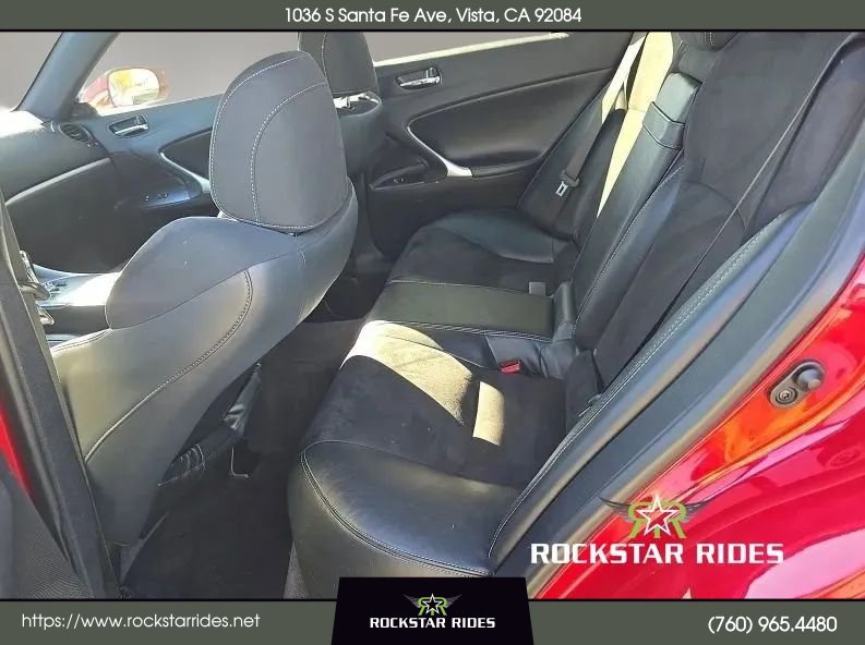Used 2012 Lexus IS 250 w/ F-Sport Pkg w/Summer Tires RWD image 5