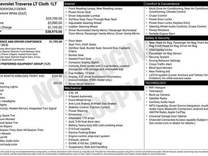 Used 2021 Chevrolet Traverse LT