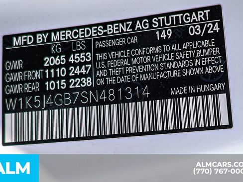 Used 2025 Mercedes-Benz CLA 250 w/ AMG Night Package image 53