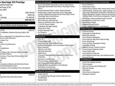 Used 2026 Kia Sportage SX image 6