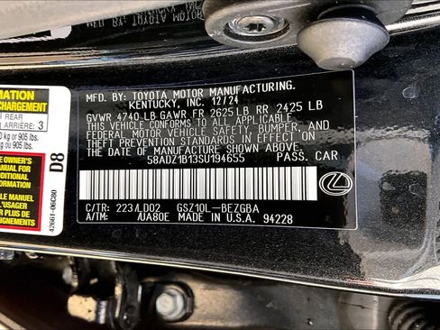 Certified 2025 Lexus ES 350 ES 350 image 36