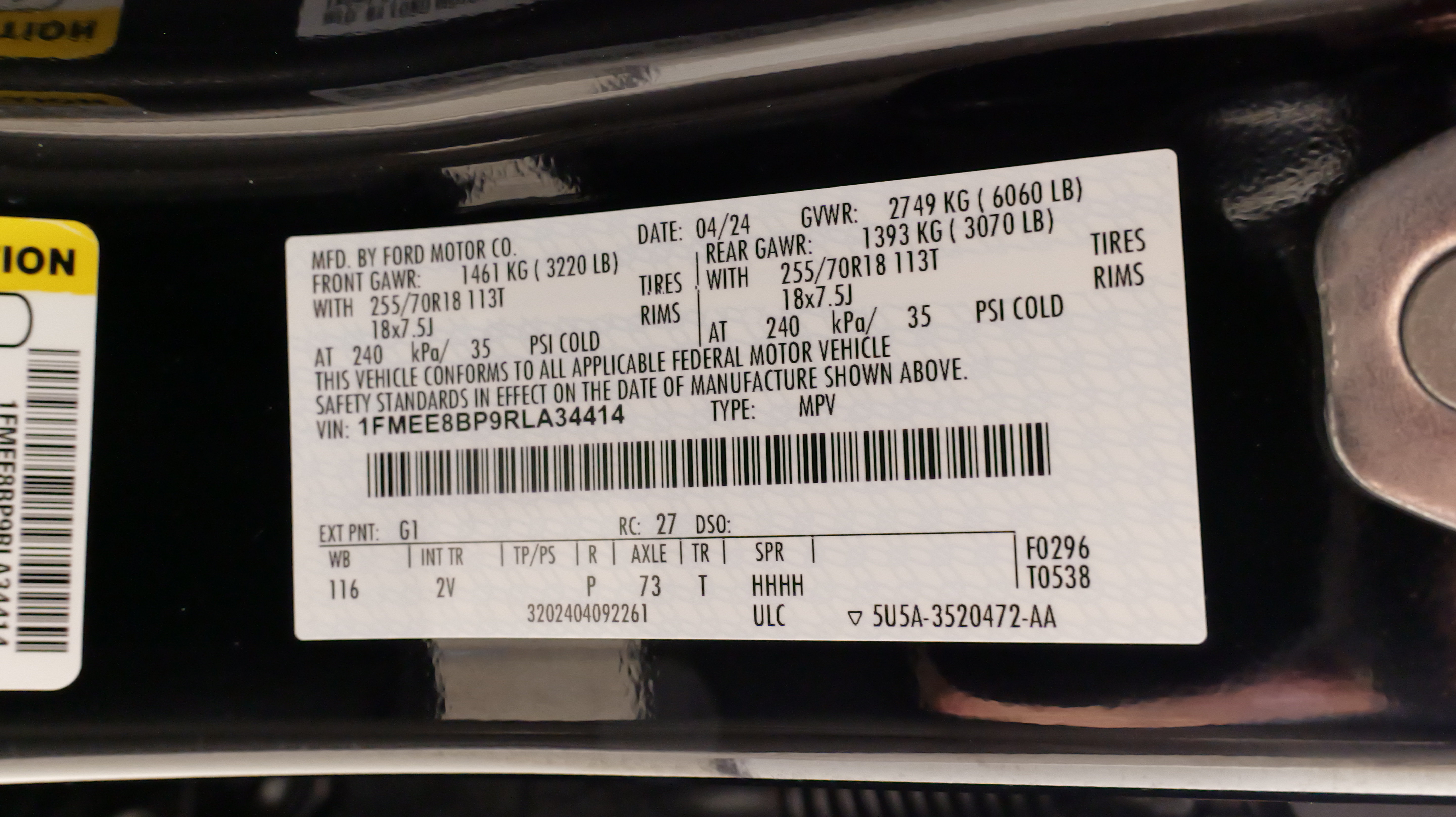 Used 2024 Ford Bronco Outer Banks AWD/4WD image 60