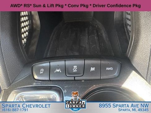 Used 2022 Chevrolet TrailBlazer RS w/ Sun and Liftgate Package AWD/4WD image 21